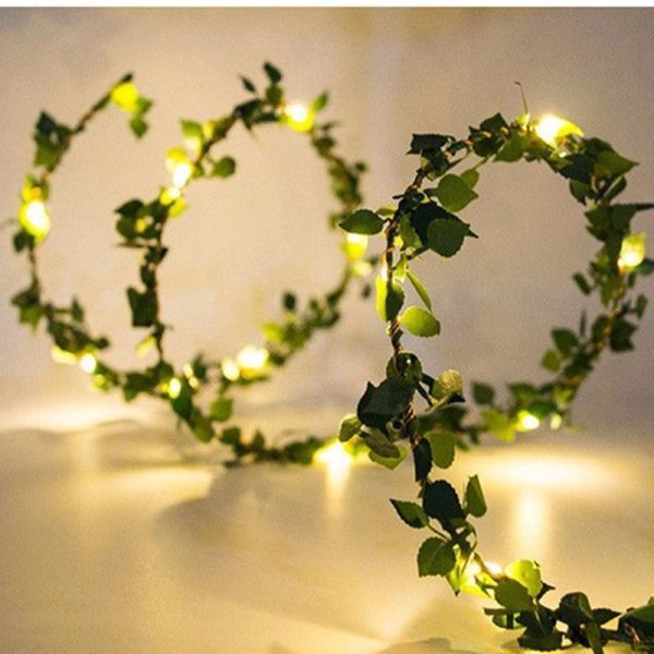 Artificial Leaf Garland Plants Vine Fake Foliage Handmade