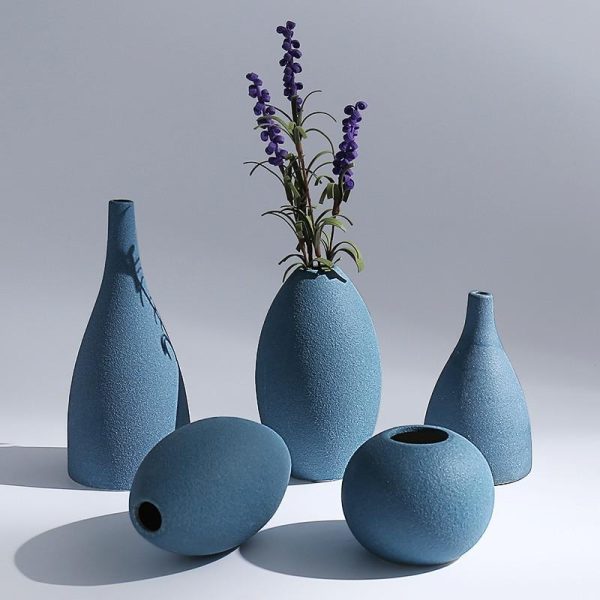 Nordic Modern Ceramic Frosted Vase