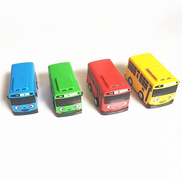 Little bus Parking car garage toy